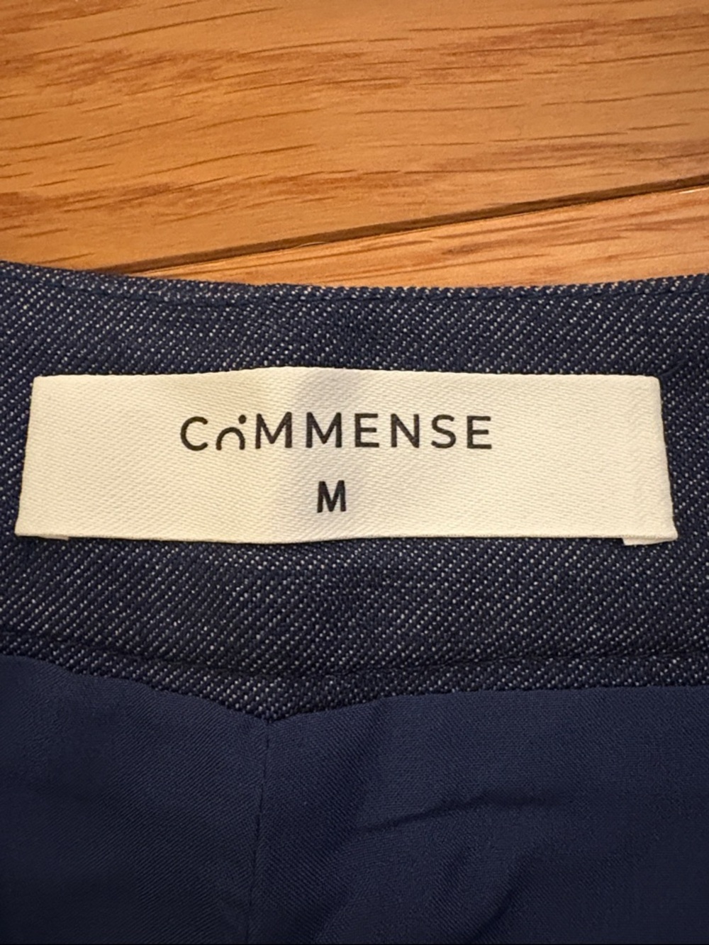Commense Women's High-Waist slate blue Tailored Shorts - Picture 2 of 11